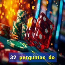 32 perguntas do livro do destino